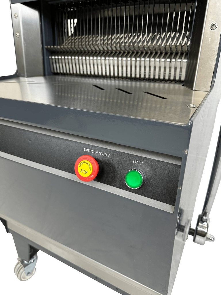 Brotschneidemaschine, 640 x 800 x 1200 mm, grau