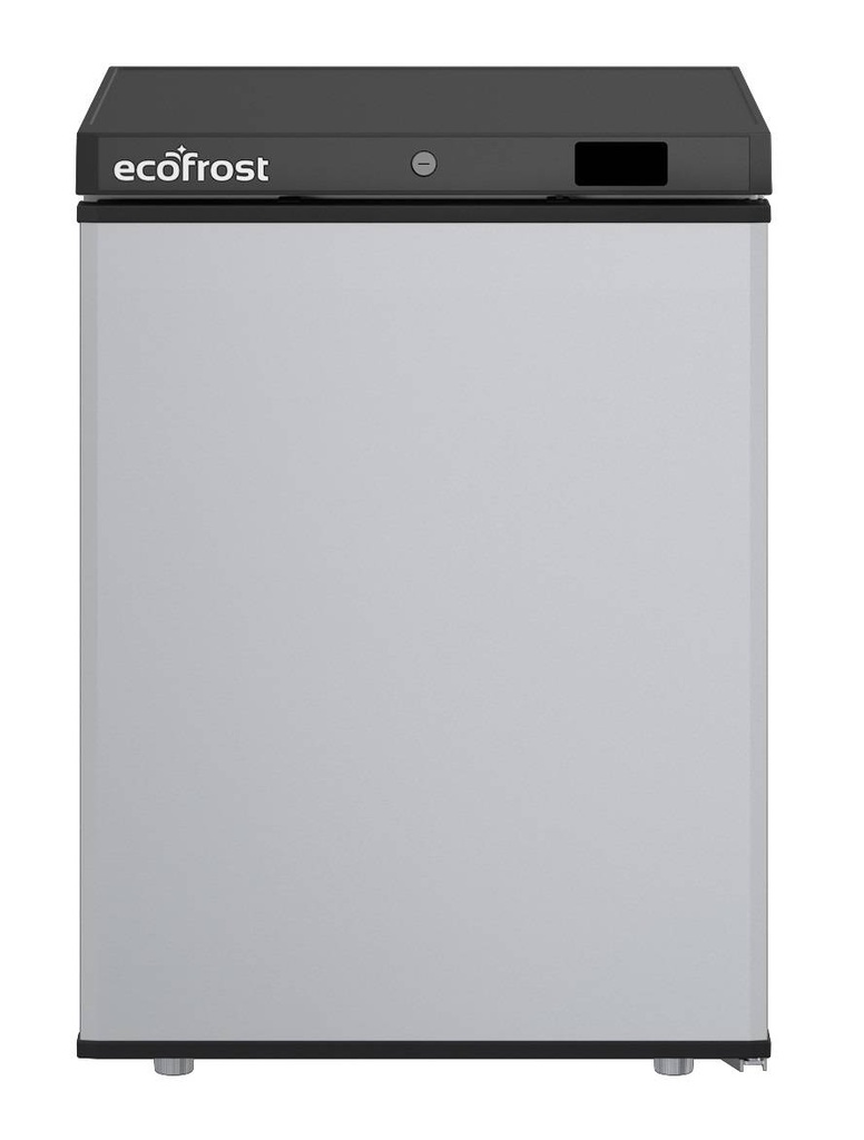 Tiefkühlschrank 1 Tür aus Edelstahl, 200 L, 600 x 635 x 835 mm
