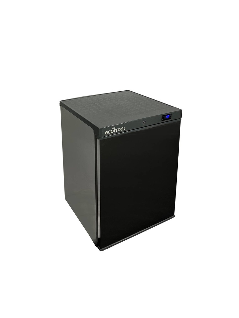 Tiefkühlschrank 1 Tür aus Edelstahl, 200 L, 600 x 635 x 835 mm