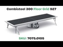 300 Bodenablauf 27 aus Edelstahl, 927 x 300 x 140 mm