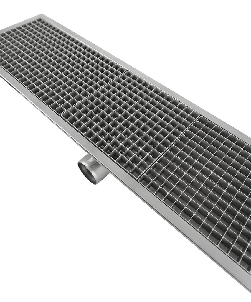 300 Bodenablauf 1181 aus Edelstahl, 1181 x 300 x 140 mm