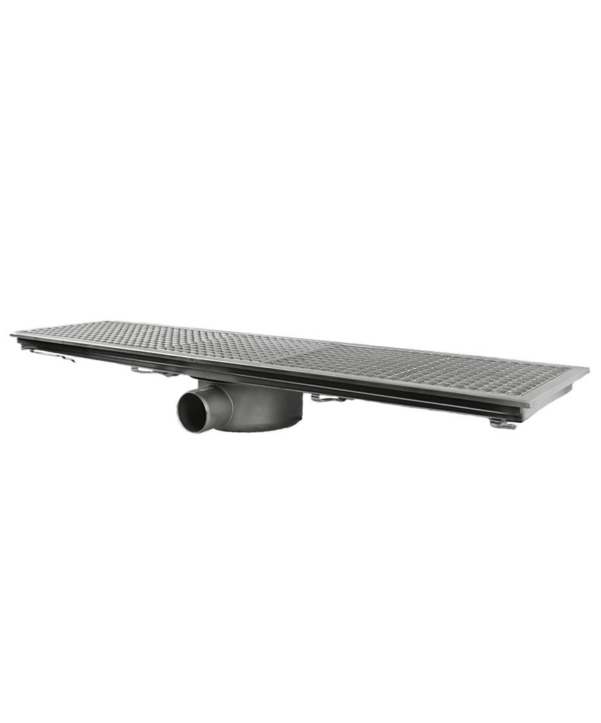 300 Bodenablauf 1181 aus Edelstahl, 1181 x 300 x 140 mm