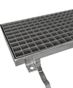 200 Bodenablauf 1144 aus Edelstahl, 1144 x 200 x 140 mm