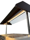 Gekühltes Büffet GN 3/1, 1200 x 700 x 1400 mm, mahagoni