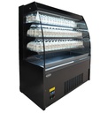 Kühlvitrine 1.3, 1300 x 660 x 1500 mm, schwarz