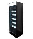 Kühlschrank 1, 650 x 595 x 1950 mm, 400 L, schwarz