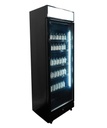 Kühlschrank 1, 650 x 595 x 1950 mm, 400 L, schwarz