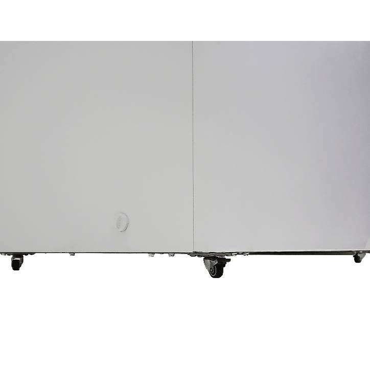 Tiefkühltruhe Glasdeckel Lotte aus ABS Kunststoff, 336 L, weiß
