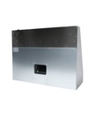 900 Wandhauben aus Edelstahl, 1200 x 900 x 450 mm