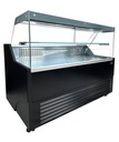Kühlvitrine Wesley 1.5, schwarz / edelstahl