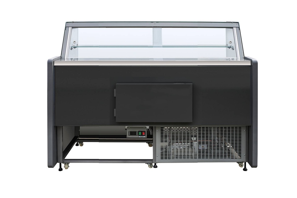 Kühlvitrine Thomas 1.3, 1330 x 940 x 1200 mm, schwarz