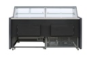 Kühlvitrine Thomas 2.0, 1955 x 940 x 1200 mm, schwarz