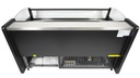 Kühlvitrine Ronald 2.0, 1955 x 940 x 870 mm, schwarz