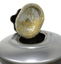 Wasserenthärter aus Edelstahl, 185 x 185 x 600 mm
