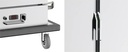 Bankett Wagen Warm aus Edelstahl, 18 x 2/1 GN, 811 x 928 x 1905 mm