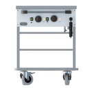 Bain-Marie Wagen 2/1 aus Edelstahl, 650 x 850 x 840 mm