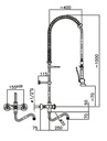 Wandspüldusche