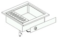 Elektro Nudelkocher, 600 x 600 x 331 mm, 28 L