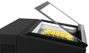 Tischmodell Speiseisvitrine mit Bedienung, 670 x 750 x 375 mm, schwarz