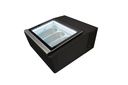 Tischmodell Speiseisvitrine mit Bedienung, 670 x 750 x 375 mm, schwarz