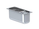 Spülbecke für Eislöffel für 7295.0020-0025, 110 x 270 x 145 mm
