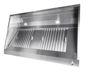 950 Wandhauben 1000 aus Edelstahl, 1000 x 950 x 400 mm