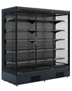 Wandkühlung Mike, 1935 x 865 x 2000 mm, 1170 L, schwarz
