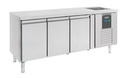 700 Kühltisch aus Edelstahl, 2020 x 700 x 960 mm