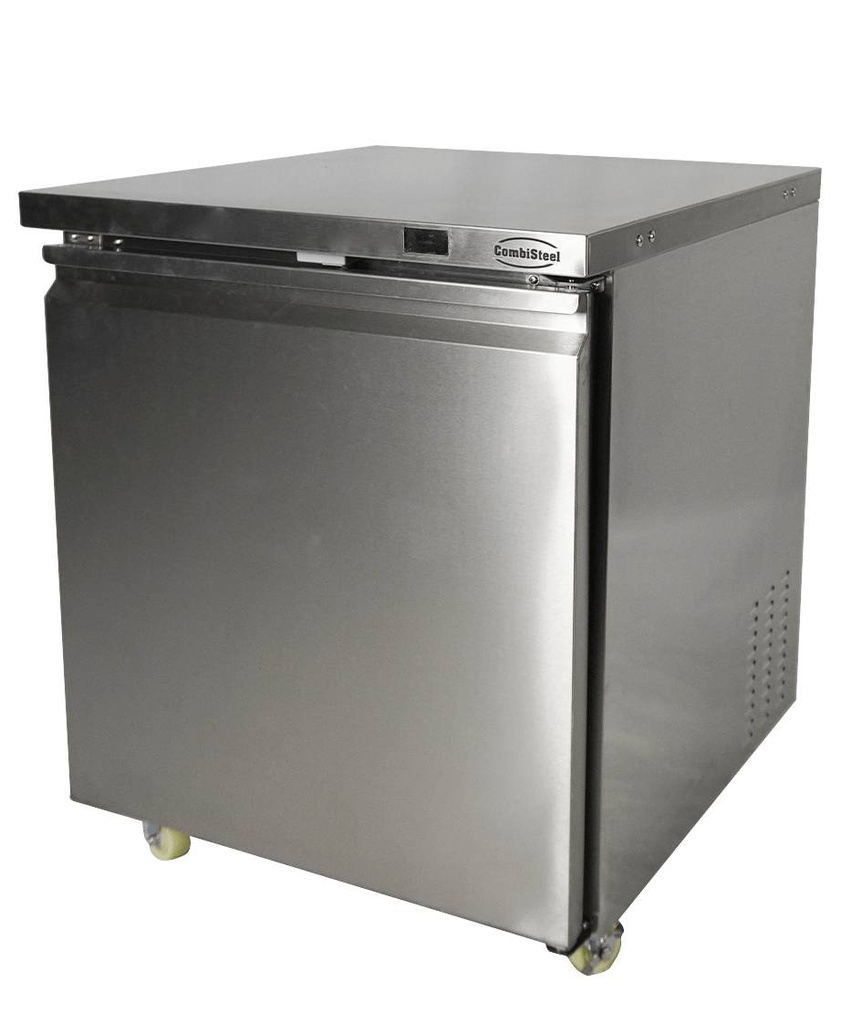 Tiefkühlschrank 1 Tür aus Edelstahl, 705 x 785 x 850 mm