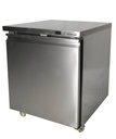 Tiefkühlschrank 1 Tür aus Edelstahl, 705 x 785 x 850 mm