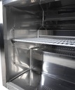 Tiefkühlschrank 1 Tür aus Edelstahl, 705 x 785 x 850 mm
