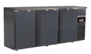 Barkühler 3 Türen, 2002 x 513 x 860 mm, schwarz