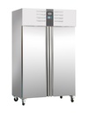 Tiefkuhlschrank +Alu Statisch aus Edelstahl, 1200 L