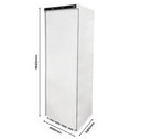 Tiefkühlschrank 1 Tür, 600 x 585 x 1850 mm, 340 L, weiß
