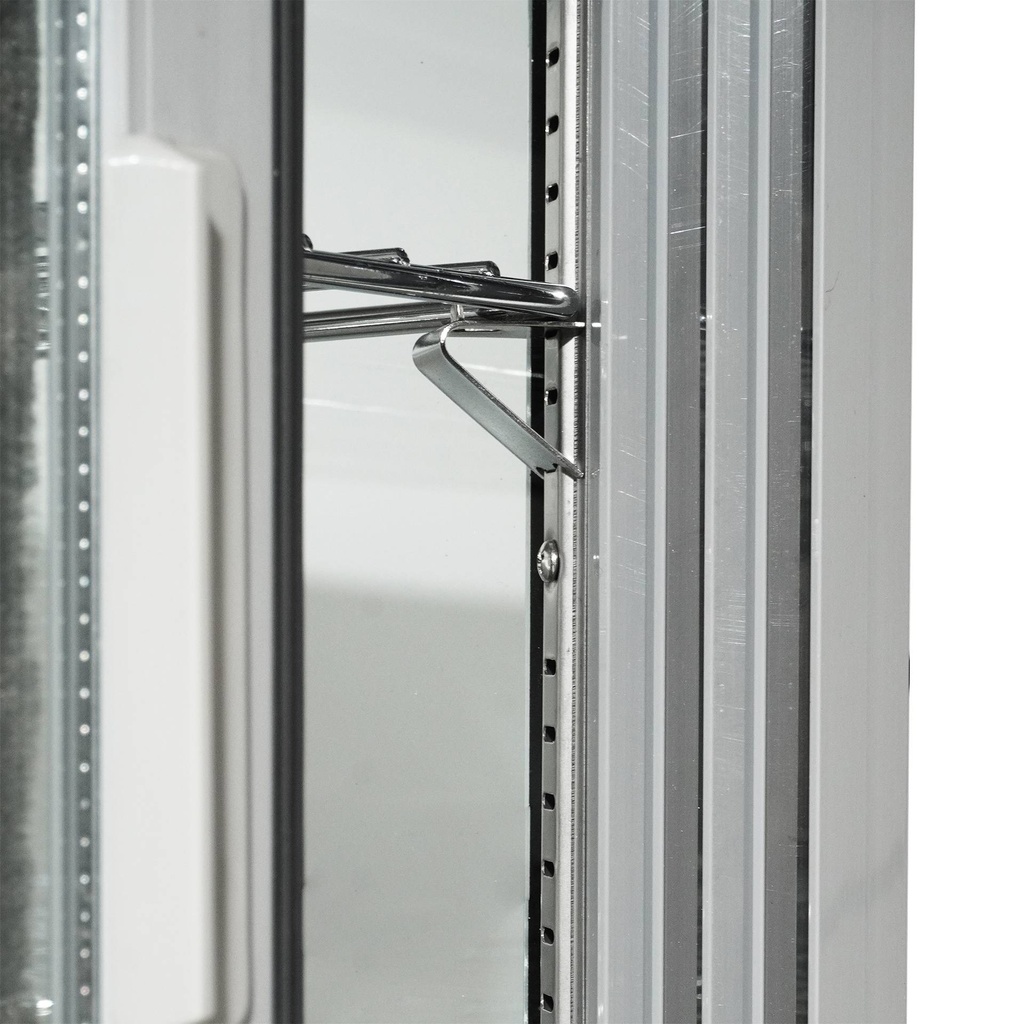 Gebäckvitrine aus Edelstahl, 1110 x 510 x 550 mm, 150 L