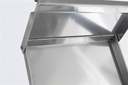 Saladette 1 Tür aus Edelstahl, 435 x 700 x 870 mm