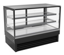 1500 Kühlvitrine gerade, 1500 x 680 x 1200 mm, 324 L, schwarz