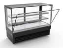 1500 Kühlvitrine gerade, 1500 x 680 x 1200 mm, 324 L, schwarz