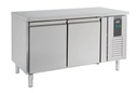 Bäckerei Kühltisch 2 aus Edelstahl, 1510 x 800 x 860 mm
