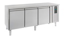 Bäckerei Kühltisch 3 aus Edelstahl, 2020 x 800 x 850 mm