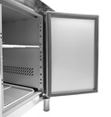 Kühltisch 4 aus Edelstahl, 2230 x 700 x 860 mm, 393 L