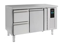 700 Kühltisch aus Edelstahl, 1360 x 700 x 860 mm, 142 L