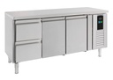 700 Kühltisch aus Edelstahl, 1795 x 700 x 860 mm, 242 L