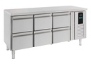 700 Kühltisch aus Edelstahl, 1795 x 700 x 860 mm, 158 L