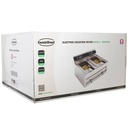 Elektro Tischfriteuse aus Edelstahl, 2 x 12 L, 2 x 9 kW, 800 x 700 x 328 mm