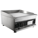 Elektro Grillplatte mit Chrom aus Edelstahl, 500 x 520 x 310 mm