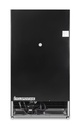 Kühlschrank mit Schiebeglastüren BEZ-780 SL, schwarz