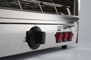 Salamander Toaster 2 aus Edelstahl, 490 x 250 x 380 mm