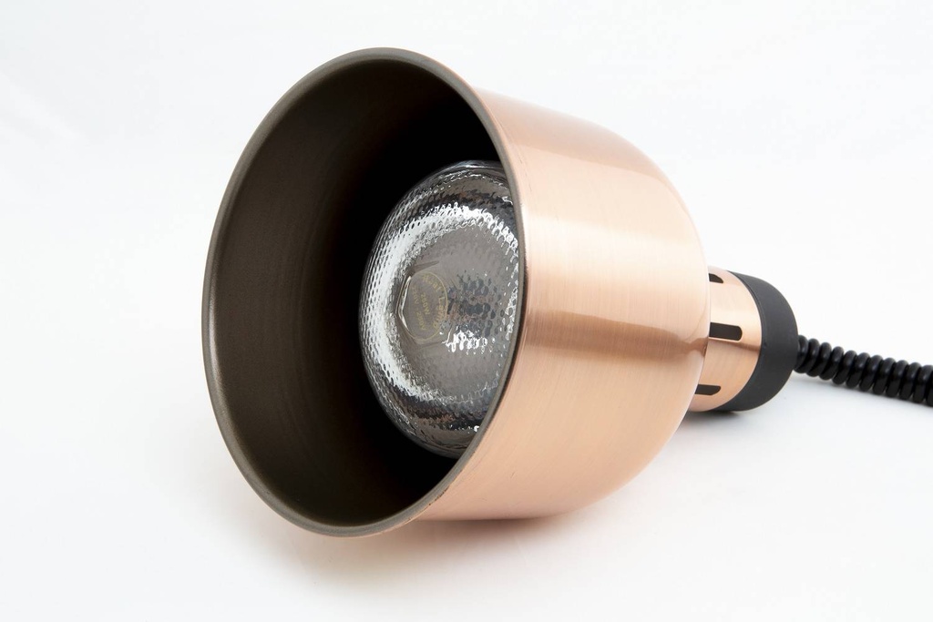CS Wärmelampe CH-01 Bronze, 600 mm, Ø 175 mm, messing