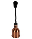 CS Wärmelampe CH-01 Bronze, 600 mm, Ø 175 mm, messing